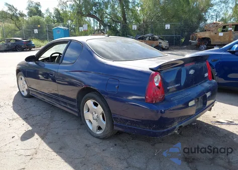 2006 Chevrolet Monte Carlo Ss из США, поврежденный, VIN 2G1WL15C669197418